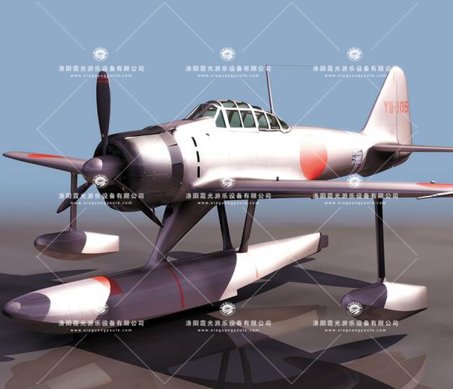 盐山3D模型飞机_